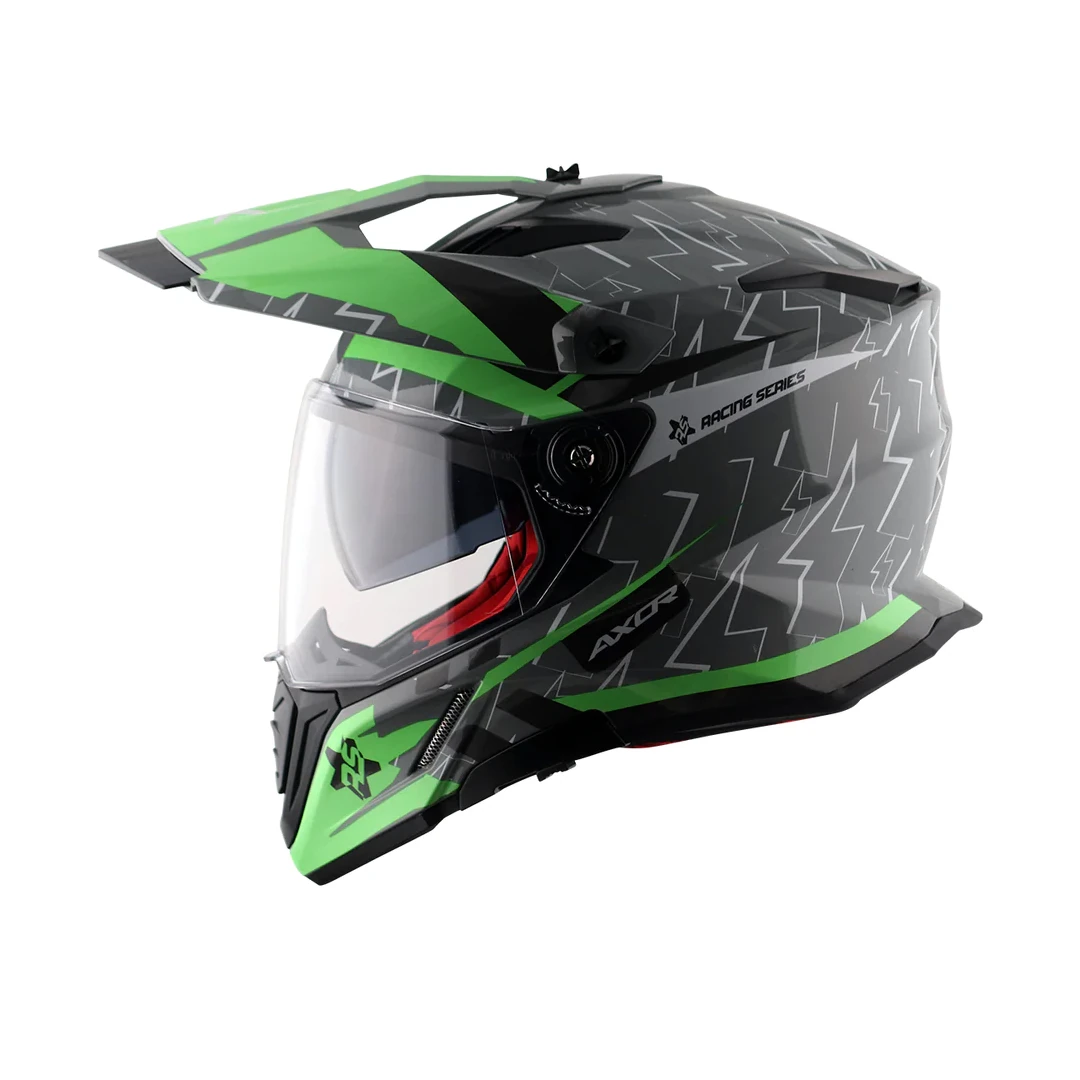 AXOR 2025 X-CROSS FLASH - YEŞİL GRİ MAT ADVENTURE KASK AXOR 2025 X-CROSS FLASH - YEŞİL GRİ MAT ADVENTURE KASK