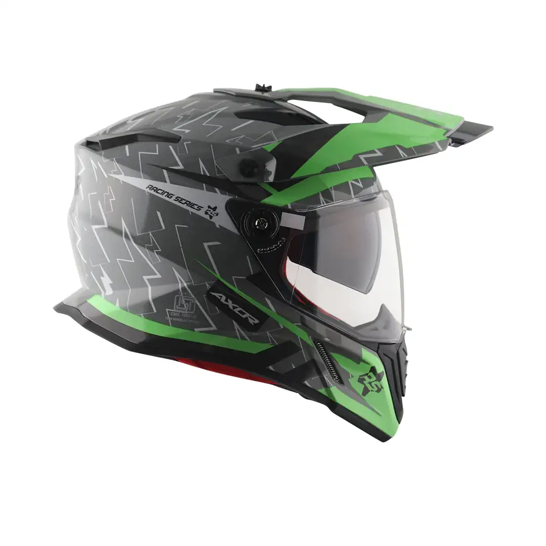 AXOR 2025 X-CROSS FLASH - YEŞİL GRİ MAT ADVENTURE KASK AXOR 2025 X-CROSS FLASH - YEŞİL GRİ MAT ADVENTURE KASK