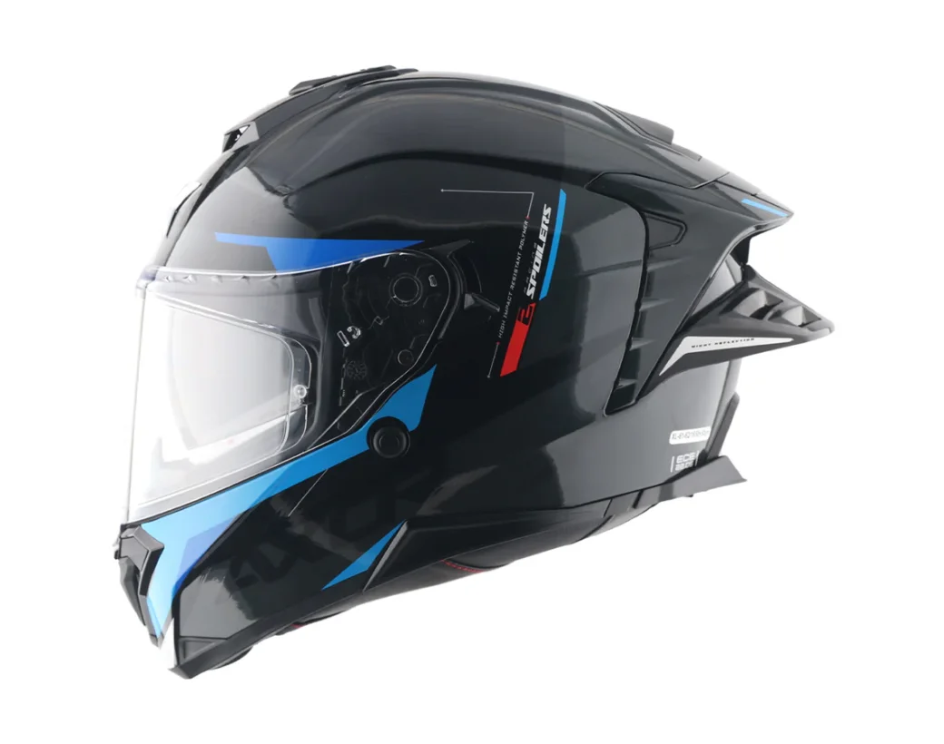 AXOR BRUTALE KRYPTIC - SİYAH MAVİ KAPALI KASK AXOR BRUTALE KRYPTIC - SİYAH MAVİ KAPALI KASK