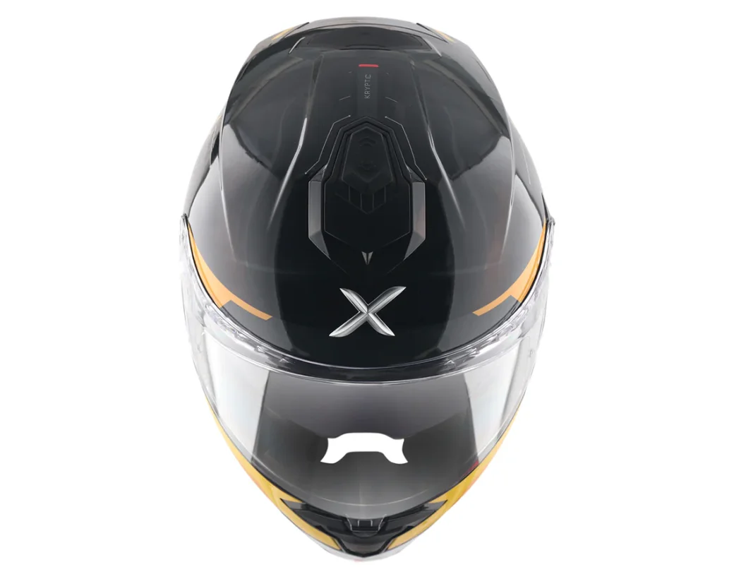 AXOR BRUTALE KRYPTIC - SİYAH SARI KAPALI KASK AXOR BRUTALE KRYPTIC - SİYAH SARI KAPALI KASK