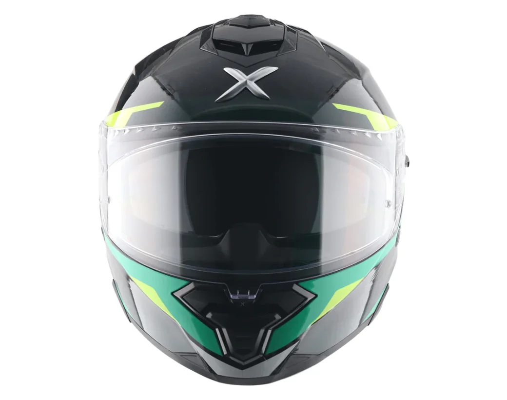 AXOR BRUTALE KRYPTIC - SİYAH YEŞİL KAPALI KASK AXOR BRUTALE KRYPTIC - SİYAH YEŞİL KAPALI KASK