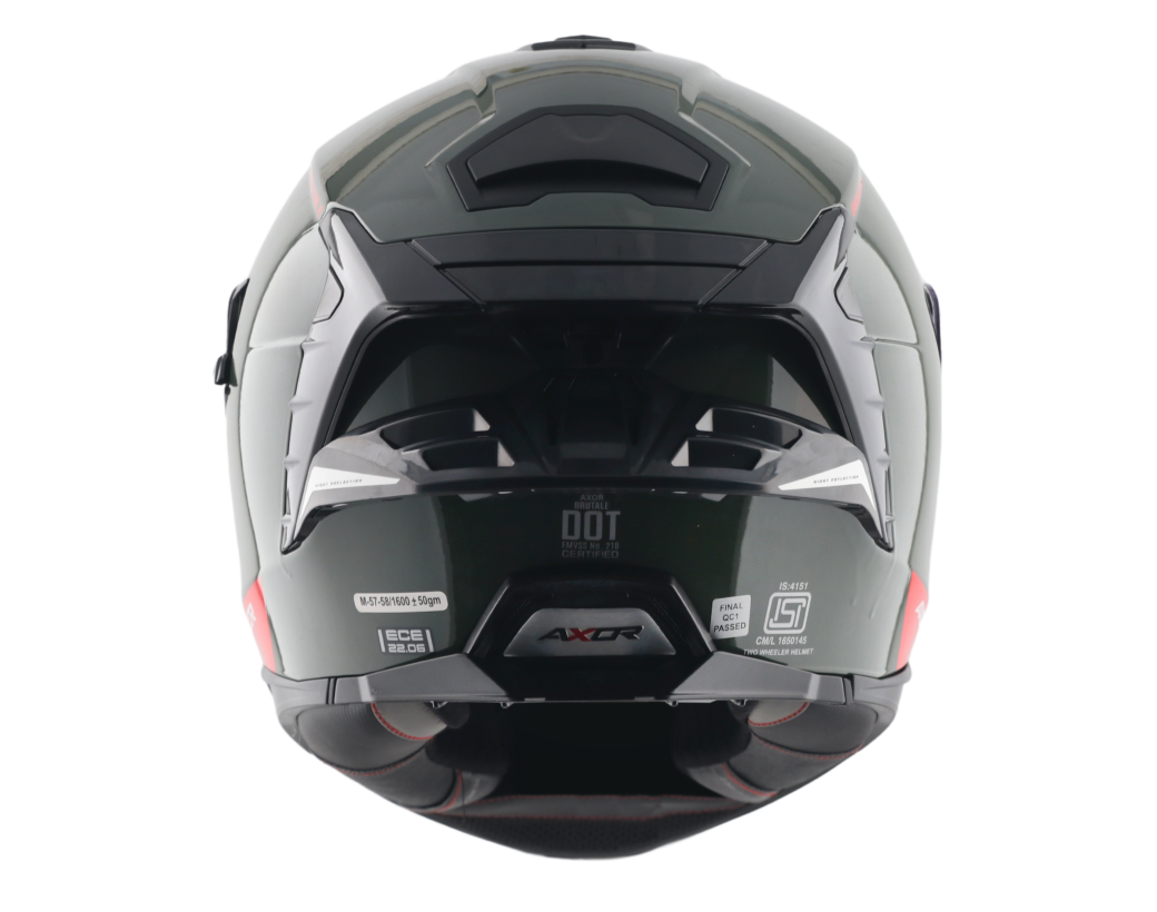 AXOR BRUTALE SC - BATTLE GREEN KAPALI KASK AXOR BRUTALE SC - BATTLE GREEN KAPALI KASK
