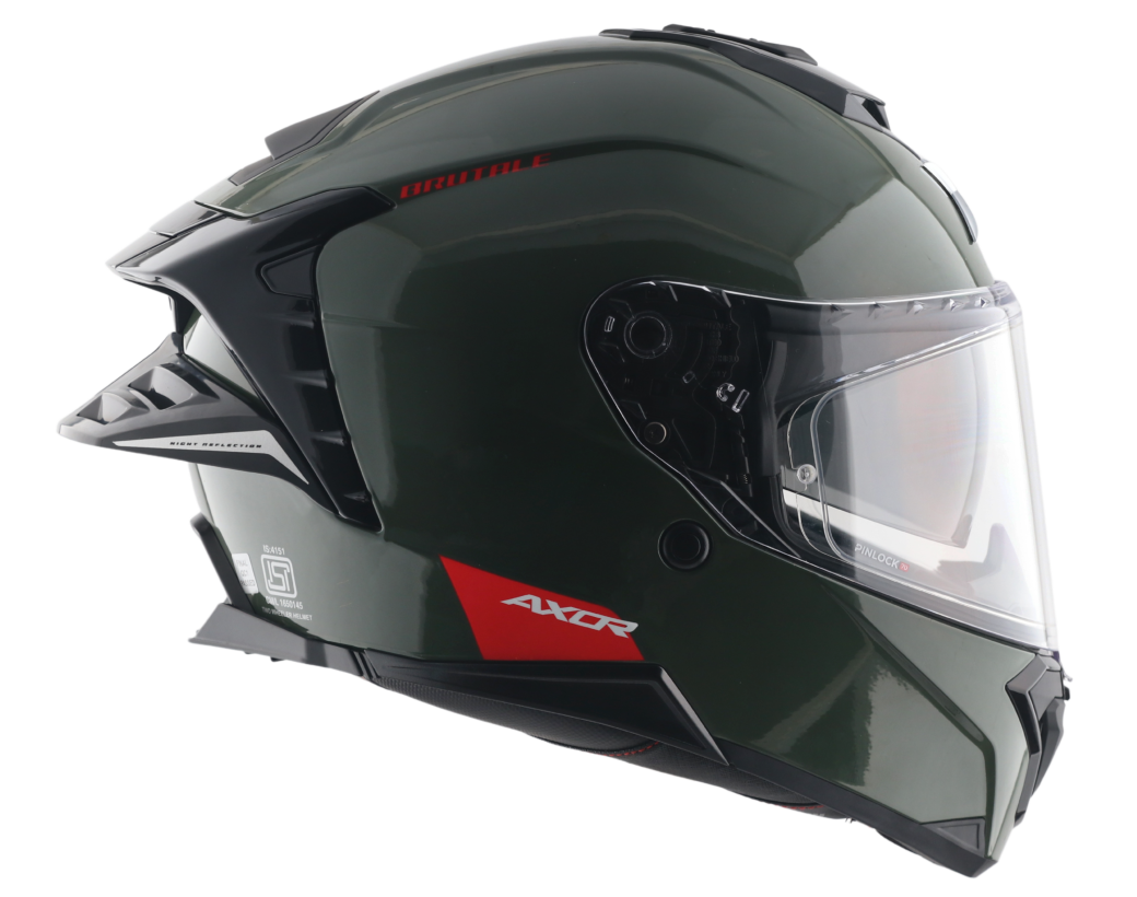 AXOR BRUTALE SC - BATTLE GREEN KAPALI KASK AXOR BRUTALE SC - BATTLE GREEN KAPALI KASK