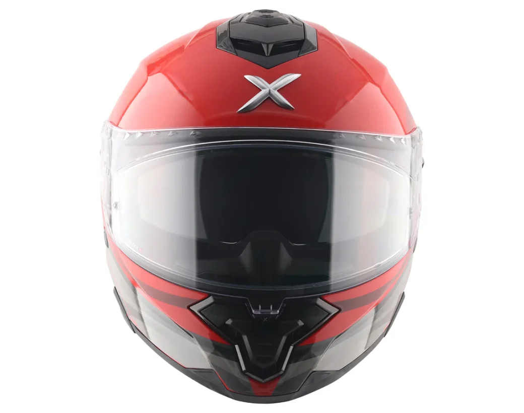 AXOR BRUTALE SURGES KIRMIZI SİYAH KAPALI KASK AXOR BRUTALE SURGES KIRMIZI SİYAH KAPALI KASK
