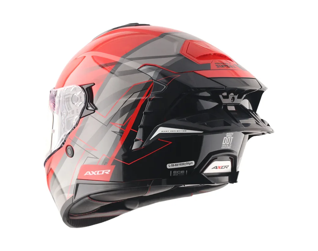 AXOR BRUTALE SURGES KIRMIZI SİYAH KAPALI KASK AXOR BRUTALE SURGES KIRMIZI SİYAH KAPALI KASK
