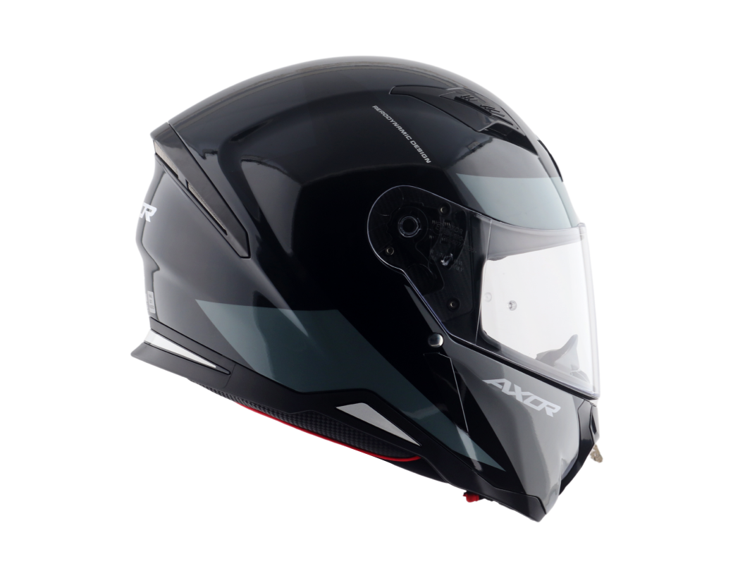 AXOR HUNTER TURBO - SİYAH GRİ PARLAK FULLFACE KASK AXOR HUNTER TURBO - SİYAH GRİ PARLAK FULLFACE KASK
