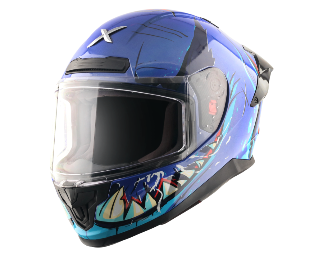 AXOR SABER SİYAH FULLFACE KASK