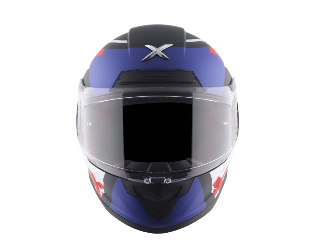 AXOR SABER X SPORTS - MAVİ SİYAH FULLFACE KASK
