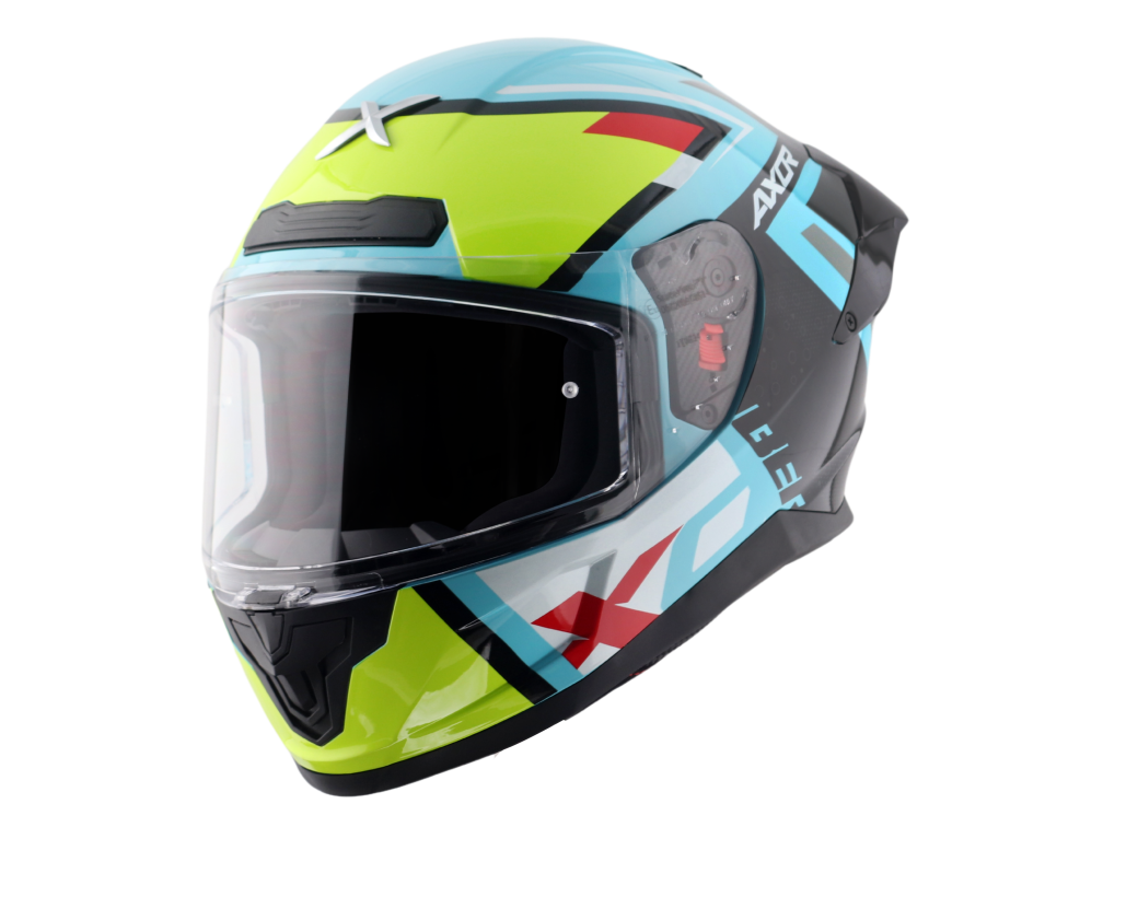 AXOR SABER X SPORTS - SİYAH SARI FULLFACE KASK
