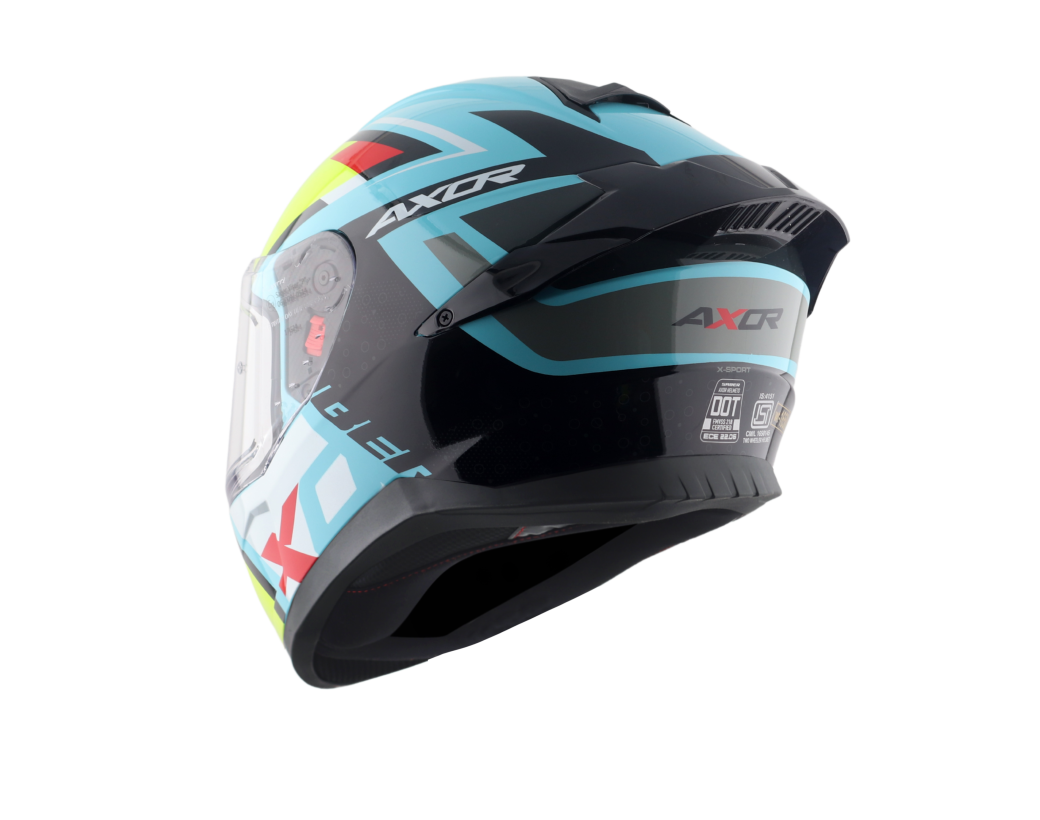 AXOR SABER X SPORTS - SİYAH SARI FULLFACE KASK AXOR SABER X SPORTS - SİYAH SARI FULLFACE KASK