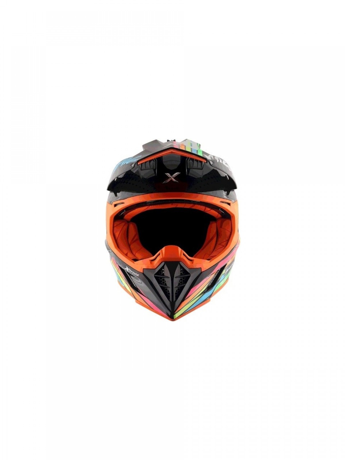 AXOR X-CROSS X2 - TURUNCU SİYAH GRİ KROS KASK AXOR X-CROSS X2 - TURUNCU SİYAH GRİ KROS KASK