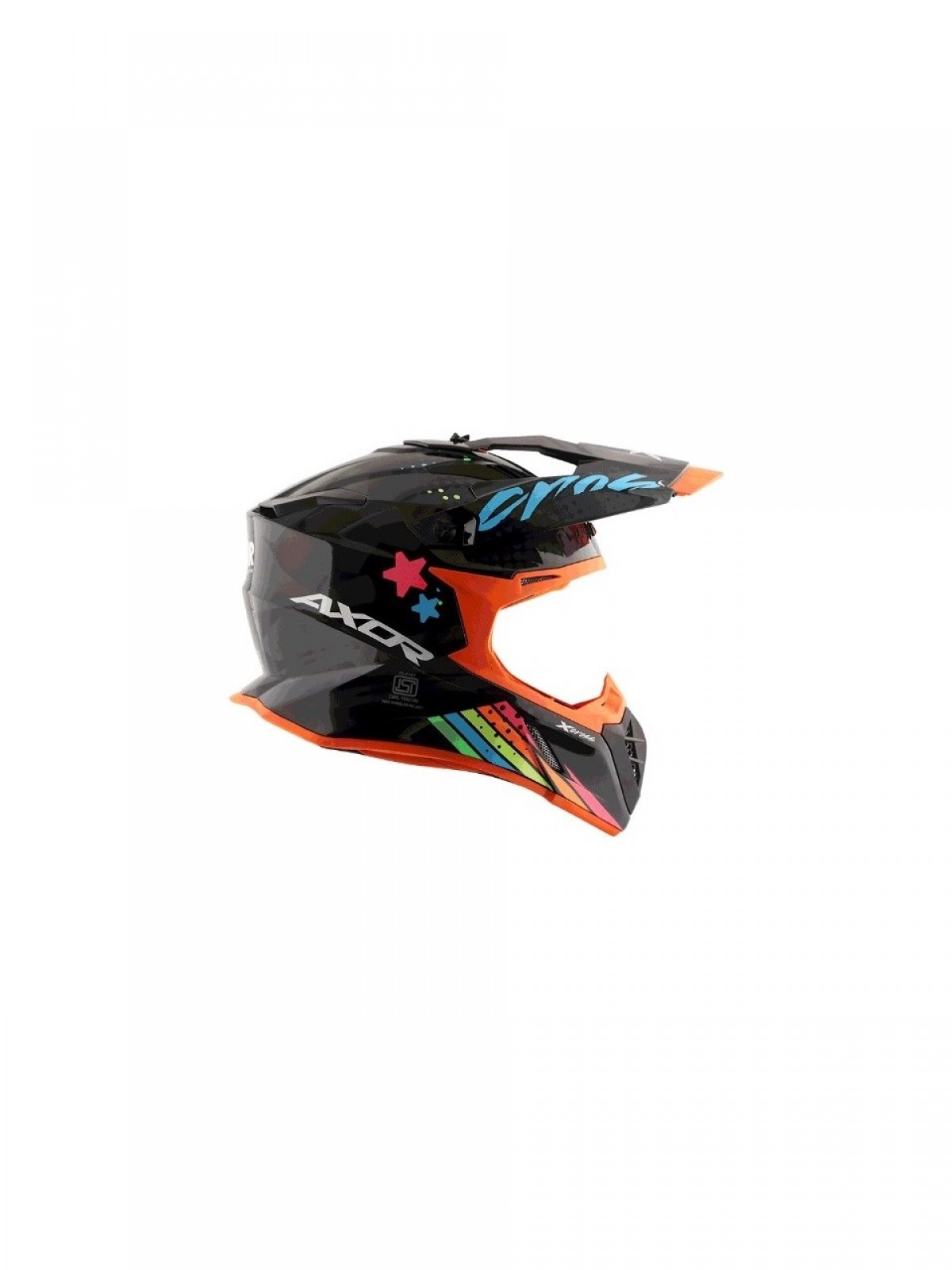 AXOR X-CROSS X2 - TURUNCU SİYAH GRİ KROS KASK AXOR X-CROSS X2 - TURUNCU SİYAH GRİ KROS KASK