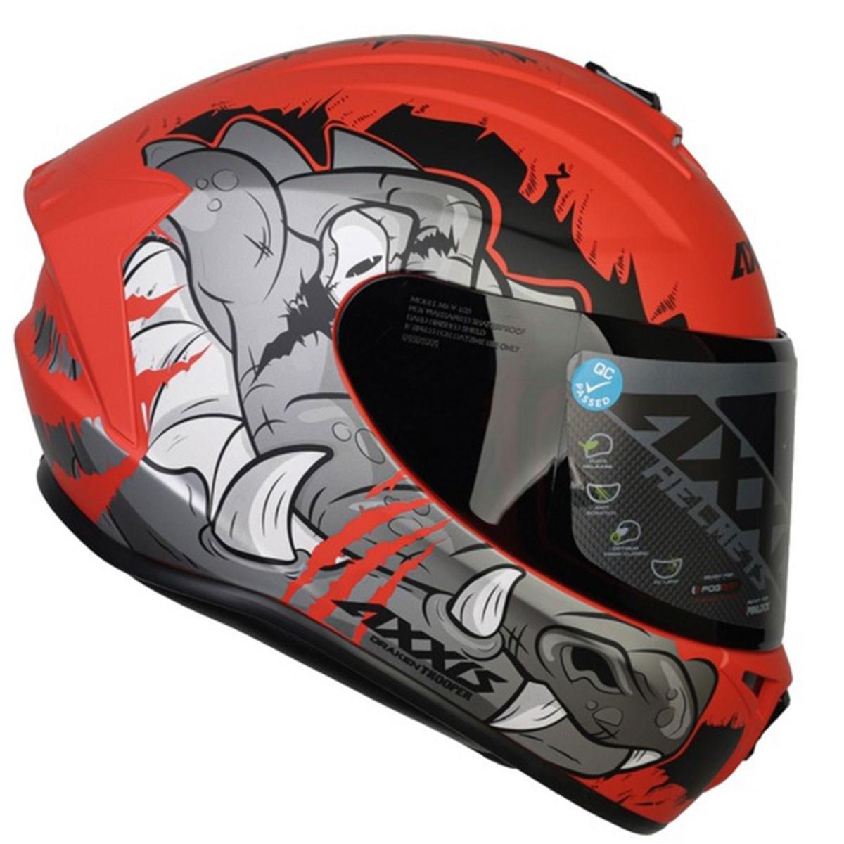 AXXIS DRAKEN S TROOPER E5 MAT RED AXXIS DRAKEN S TROOPER E5 MAT RED