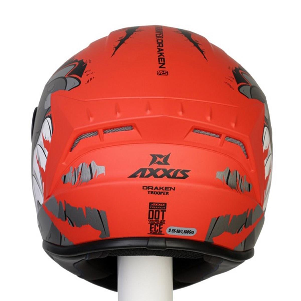 AXXIS DRAKEN S TROOPER E5 MAT RED AXXIS DRAKEN S TROOPER E5 MAT RED