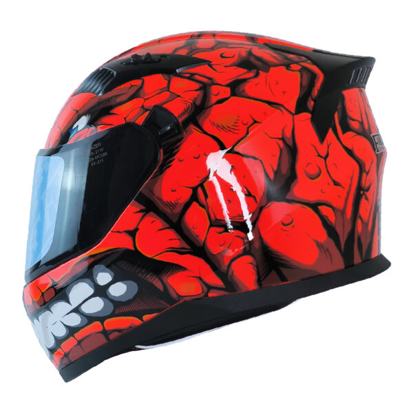FAZER FX-211 Full Face Kask FANTASTIC RED