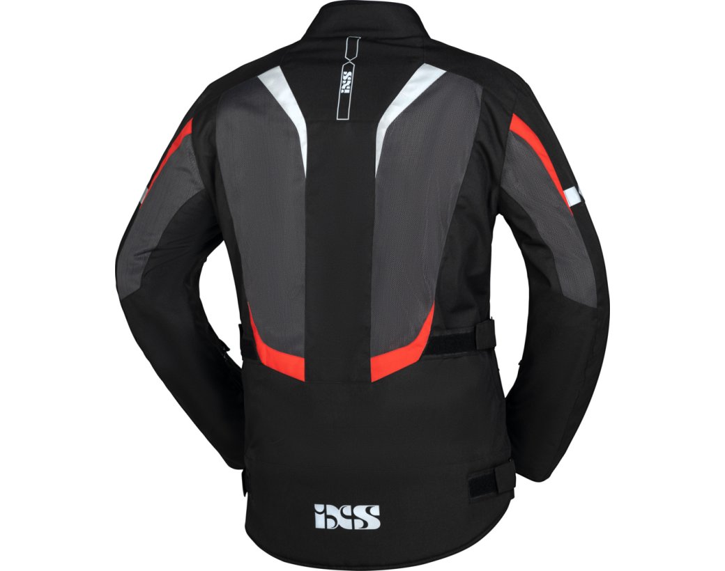 IXS - GERONA-AIR 1.0 TOUR Jacket - BLACK GREY RED IXS - GERONA-AIR 1.0 TOUR Jacket - BLACK GREY RED