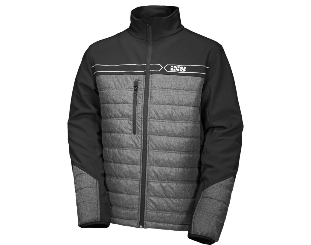 IXS - TEAM SOFTSHELL SİYAH GRİ
