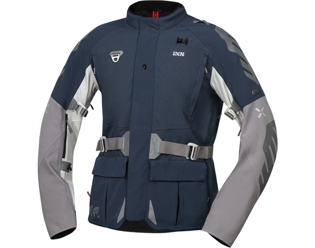 IXS - VENTURE-STX 1.0 LAMINATED Jacket - BLUE-LIGHT GREY IXS - VENTURE-STX 1.0 LAMINATED Jacket - BLUE-LIGHT GREY