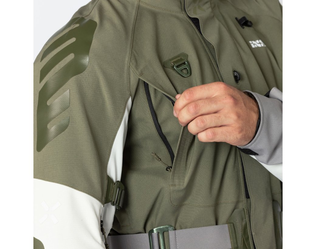 IXS - VENTURE-STX 1.0 LAMINATED Jacket - OLIVE IXS - VENTURE-STX 1.0 LAMINATED Jacket - OLIVE