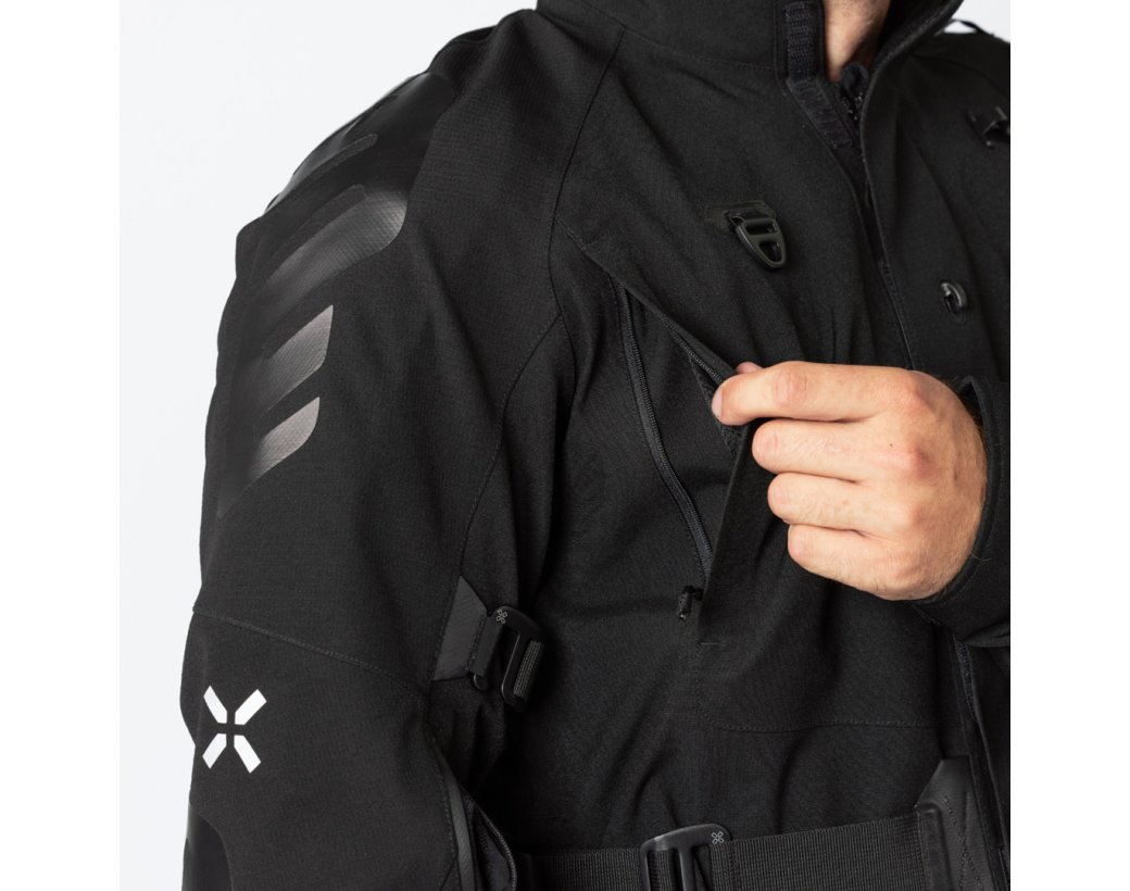 IXS - VENTURE-STX 1.0 LAMINATED Jacket - SİYAH
