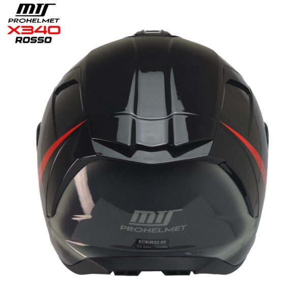 MTS FULL FACE KASK X340 ROSSO MTS FULL FACE KASK X340 ROSSO