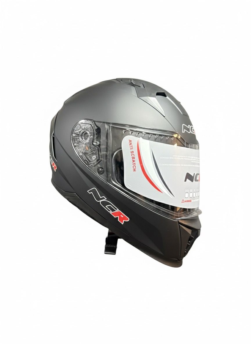 NCR FULLFACE MAT KASK SİYAH