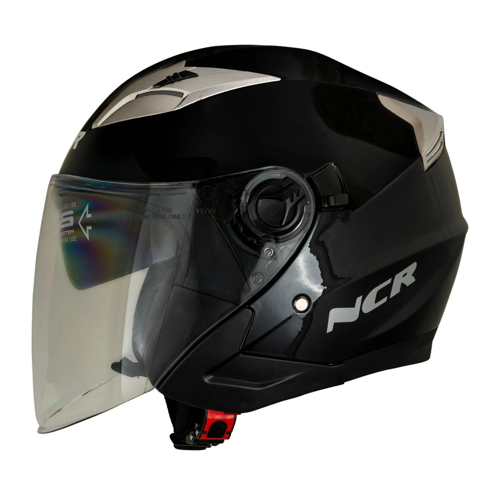 NCR YARIM KASK SİYAH