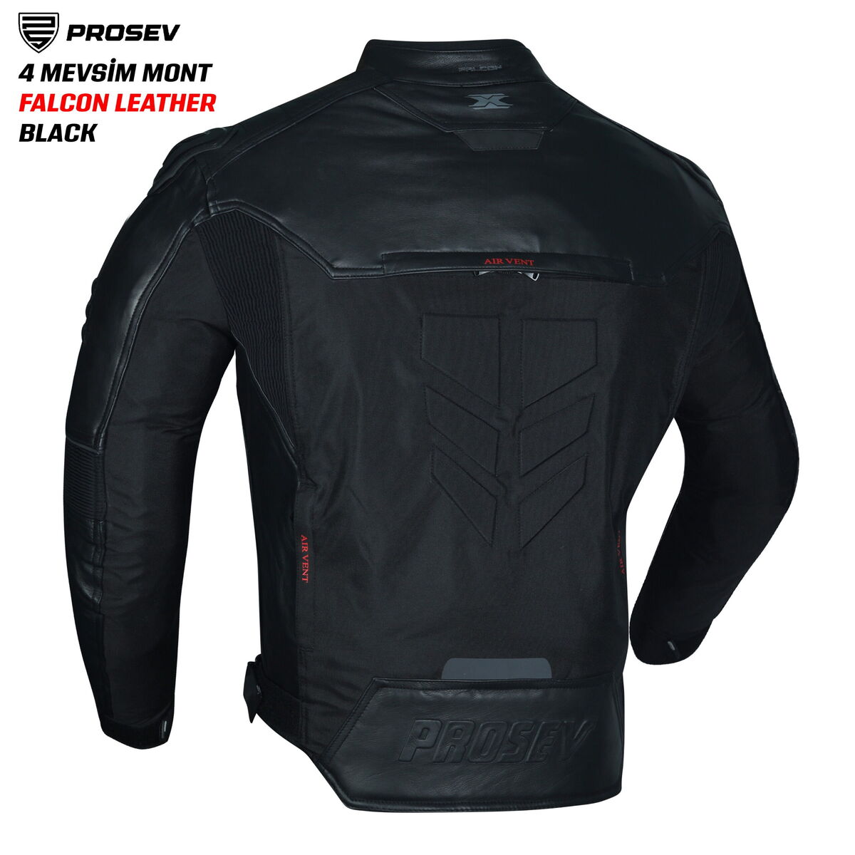 PROSEV FALCON LEATHER SİYAH DERİ MONT PROSEV FALCON LEATHER SİYAH DERİ MONT