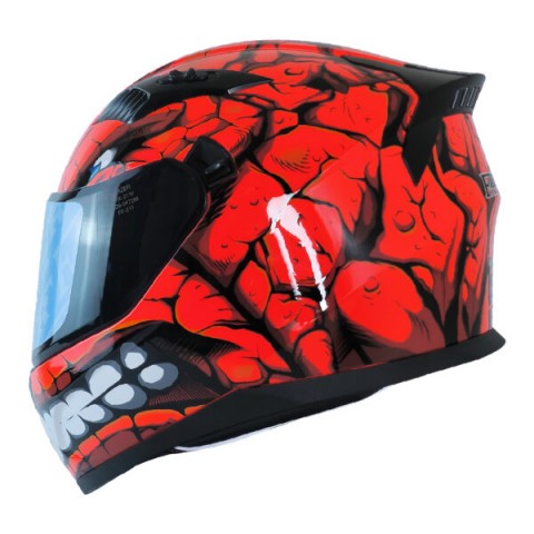 FAZER FX-211 Full Face Kask FANTASTIC RED
