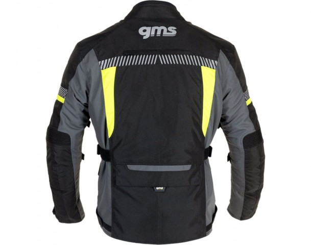 GMS - EVEREST 3in1 TOUR Jacket - BLACK ANTHRACIT YELLOW