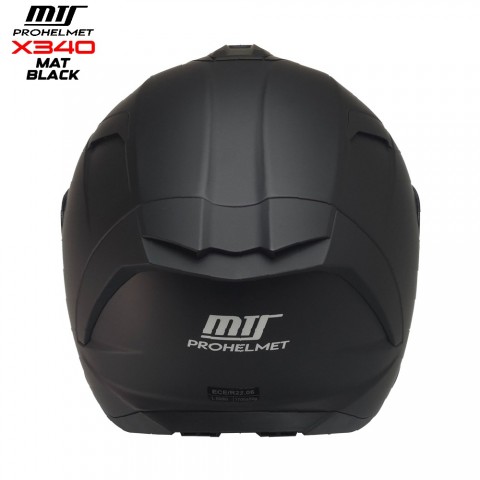MTS X340 KAPALI KASK MAT SİYAH