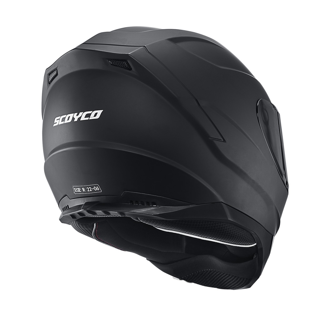 Scoyco FF-869 Full Face Kask MAT SİYAH