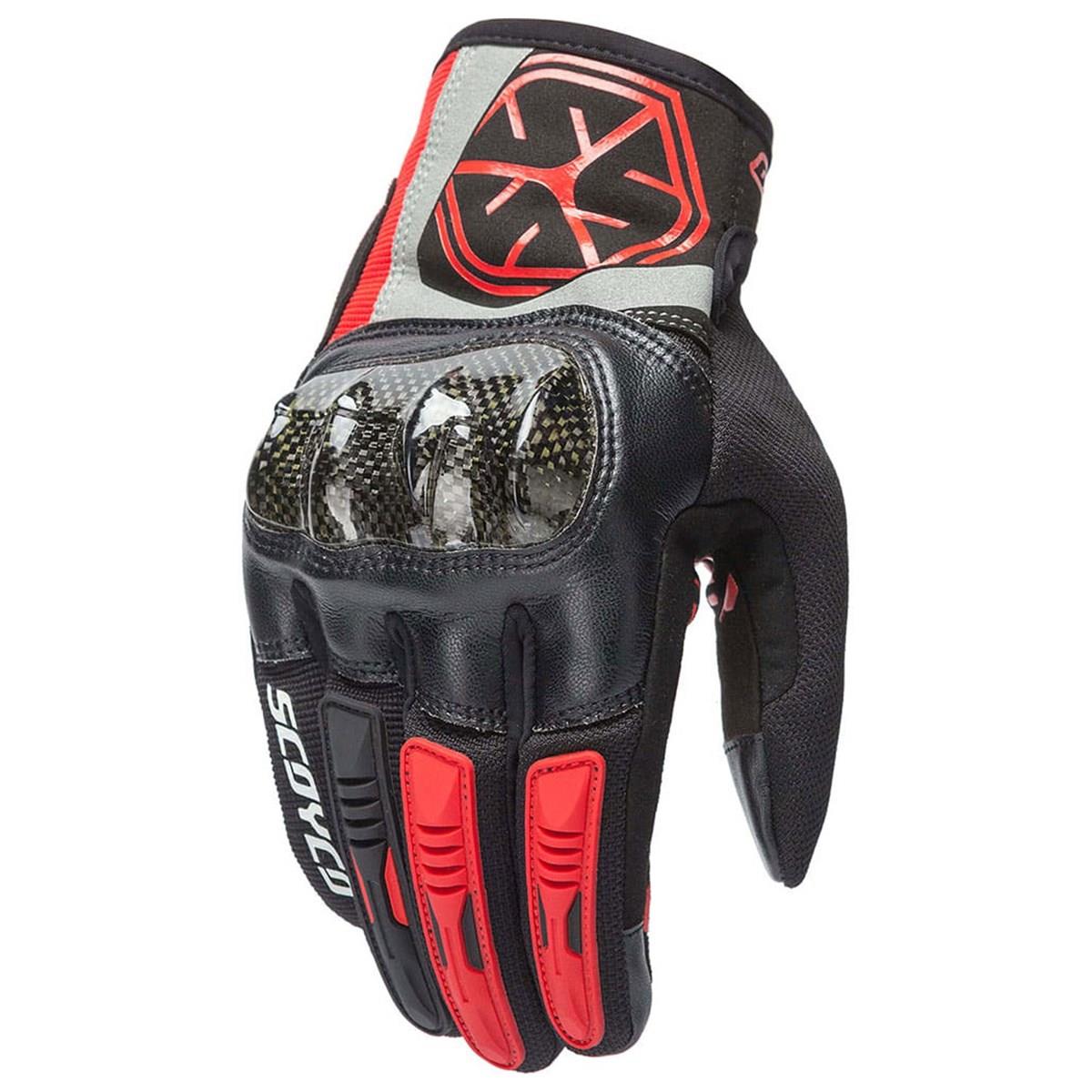SCOYCO MC122  YAZLIK ELDİVEN KIRMIZI